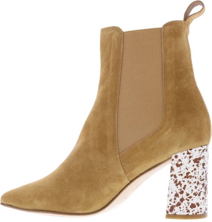 Pertini Chelsea Boots Beige Dames