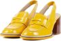 PERTINI Slingbacks Dames 32578 Maat: 39 5 Materiaal: Leer Kleur: Geel - Thumbnail 6