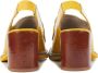 PERTINI Slingbacks Dames 32578 Maat: 39 5 Materiaal: Leer Kleur: Geel - Thumbnail 7