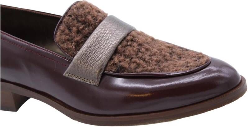 Pertini Klassieke leren mocassins