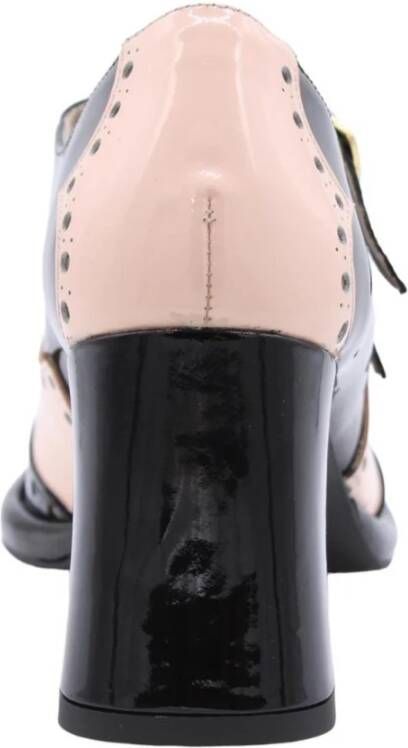 Pertini Klassieke Mary Jane Pump Schoenen Black Dames