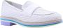 Pertini Klassieke Ouderkerk Loafers White Dames - Thumbnail 3