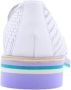 Pertini Klassieke Ouderkerk Loafers White Dames - Thumbnail 6