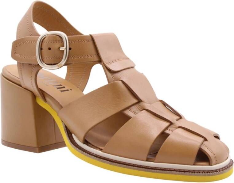Pertini Hoge hak sandalen Schiedam Brown Dames