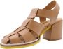 Pertini Hoge hak sandalen Schiedam Brown Dames - Thumbnail 3