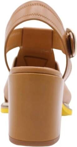Pertini Hoge hak sandalen Schiedam Brown Dames
