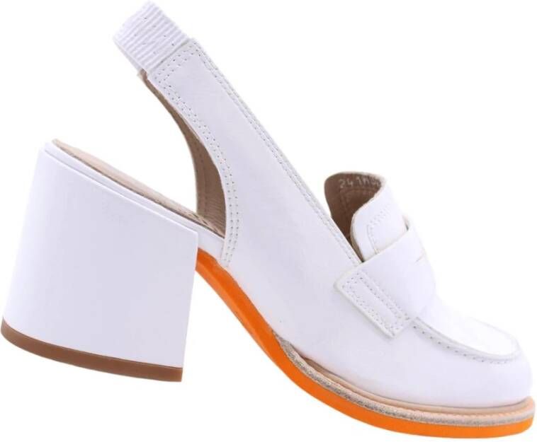 Pertini Slingback Schore White Dames