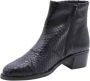 Pertini Stijlvolle Enkellaars Larix Black Dames - Thumbnail 3