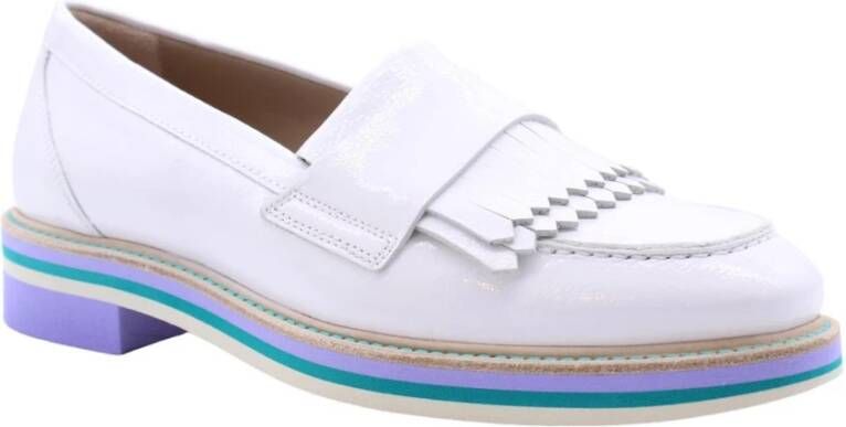 Pertini Stijlvolle Mocassinschoenen White Dames