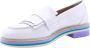 Pertini Klassieke Ouderkerk Loafers White Dames - Thumbnail 11