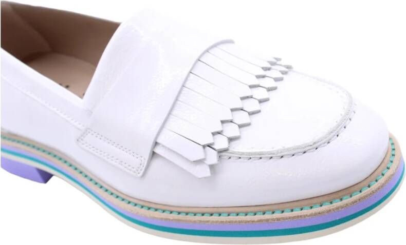 Pertini Stijlvolle Mocassinschoenen White Dames