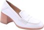 Pertini Klassieke Ouderkerk Loafers White Dames - Thumbnail 22