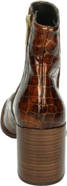 Pertini Western stijl cognac laklaars