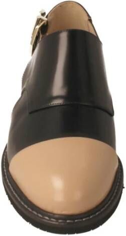 Pertini Zwarte damesloafers