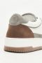 PESERICO Echte leren sneakers Brown Heren - Thumbnail 3