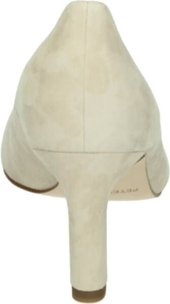 Peter Kaiser Beige Suède Pumps met G Breedte