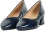 Peter Kaiser Dames Pumps Damesschoenen Leer Crocoprint Geen hoogte cm Lona Blauw - Thumbnail 6