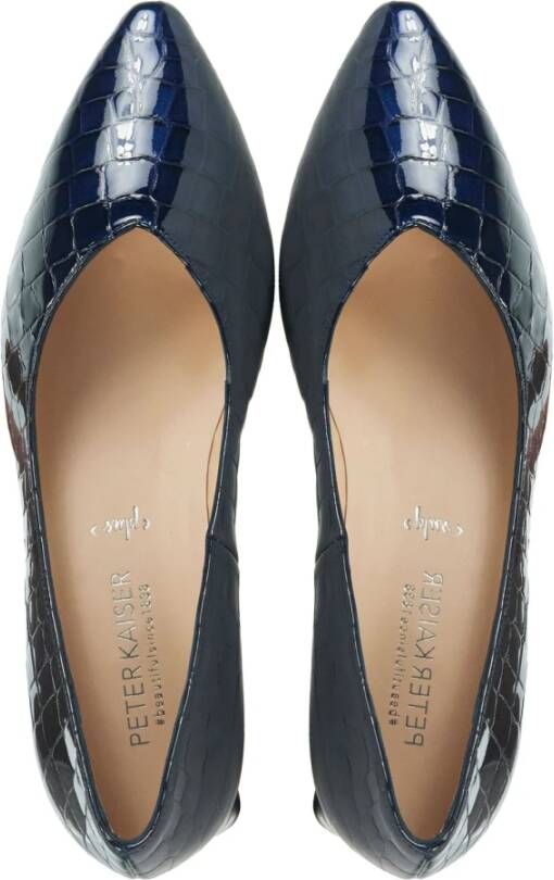 Peter Kaiser Blauwe Klassieke Pumps Blue Dames