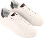Peuterey Zwarte leren vetersneakers met rubberen zool Black Dames - Thumbnail 15