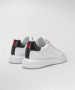 Peuterey Zwarte leren vetersneakers met rubberen zool Black Dames - Thumbnail 4