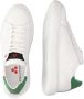 Peuterey Zwarte leren vetersneakers met rubberen zool Black Dames - Thumbnail 14