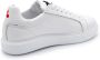 Peuterey Witte Leren Sneakers Helica 02 White Heren - Thumbnail 10