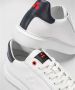 Peuterey Zwarte leren vetersneakers met rubberen zool Black Dames - Thumbnail 12