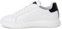 Peuterey Zwarte leren vetersneakers met rubberen zool Black Dames - Thumbnail 9