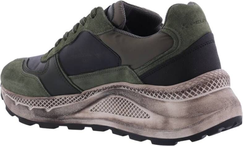 Peuterey Moderne Mannen Sneakers Groen Heren