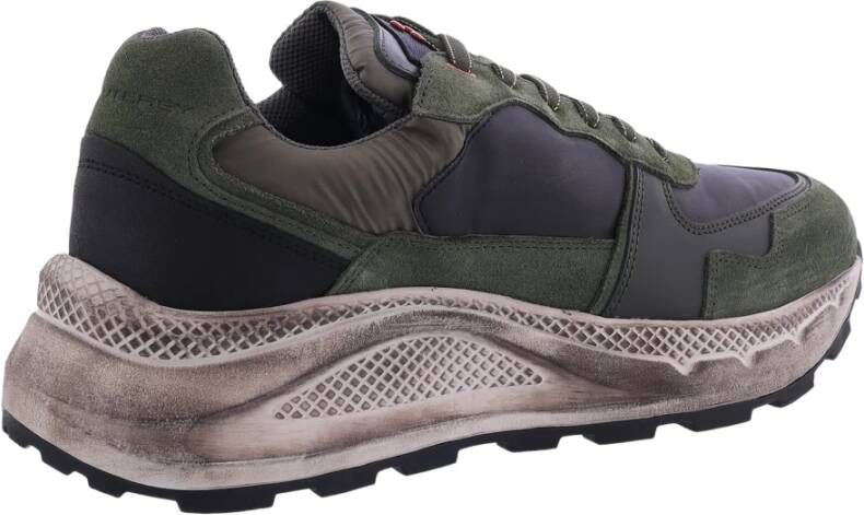 Peuterey Moderne Mannen Sneakers Groen Heren