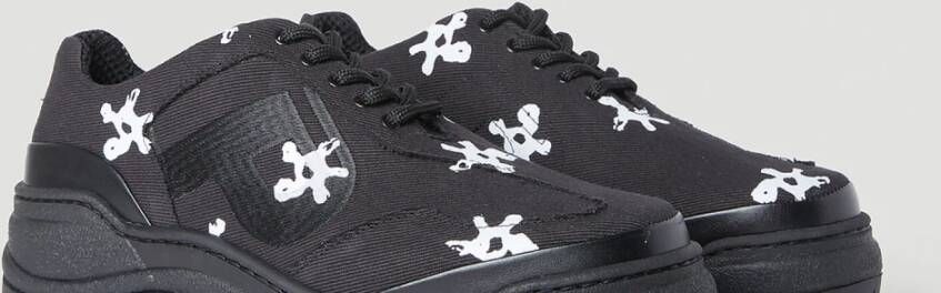 Phileo Laced Shoes Black Heren