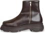 Phileo Vegan Leren Trucker Boots in Bruin Brown Heren - Thumbnail 2