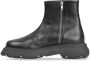 Phileo Zwarte Vegan Leren Trucker Boots Black Heren - Thumbnail 2