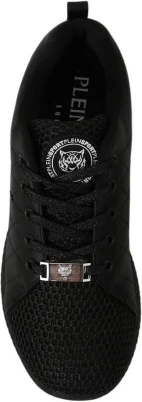 Philipp Plein Casual sneakers met gewatteerd patroon en sleehakken Zwart Dames