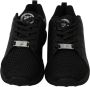 Philipp Plein Casual sneakers met gewatteerd patroon en sleehakken Zwart Dames - Thumbnail 4