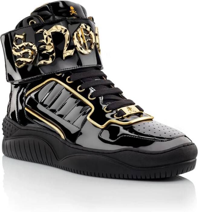 Philipp Plein Casual Sneakers met Uniek Design Black Heren