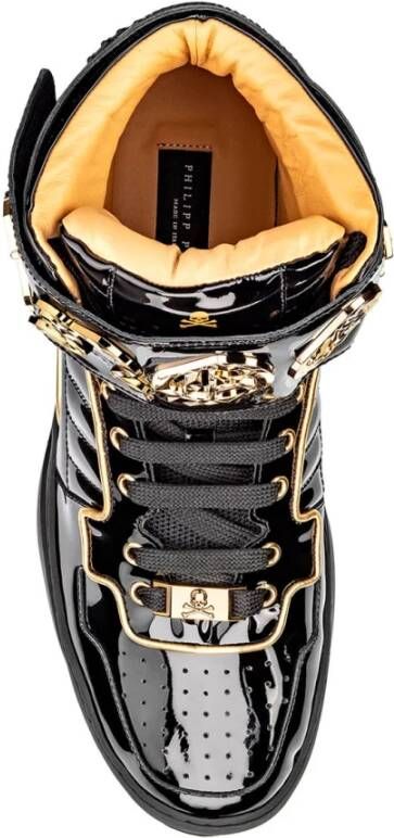 Philipp Plein Casual Sneakers met Uniek Design Black Heren