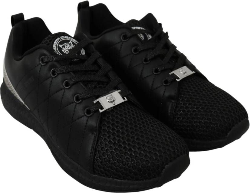 Philipp Plein Elegante Gisella Sneakers in Zwart Black Dames