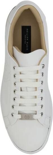Philipp Plein Geëmbosseerd Monogram Leren Sneakers