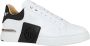 Philipp Plein Witte Sneakers Regular Fit Geschikt voor alle temperaturen 100% Leer White Heren - Thumbnail 2