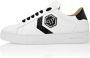 Philipp Plein Hexagon Low-Top Leren Sneakers White Heren - Thumbnail 4