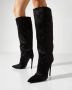 Philipp Plein Kristal Monogram Hoge Hak Laarzen - Thumbnail 2