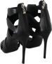 Philipp Plein Lederen hoge hakken vleermuis stiletto schoenen Black Dames - Thumbnail 6