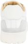 Philipp Plein Leren Lo-Top Sneakers in Wit White Heren - Thumbnail 4