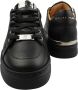 Philipp Plein Leren Sneakers Faas Msc3211 Ple010N Black Heren - Thumbnail 5
