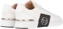 Philipp Plein Lo-top sneakers Phantom Kick $ lederen platina zeshoek Wit Heren - Thumbnail 3