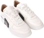 Philipp Plein Lo-top sneakers Phantom Kick $ lederen platina zeshoek Wit Heren - Thumbnail 4