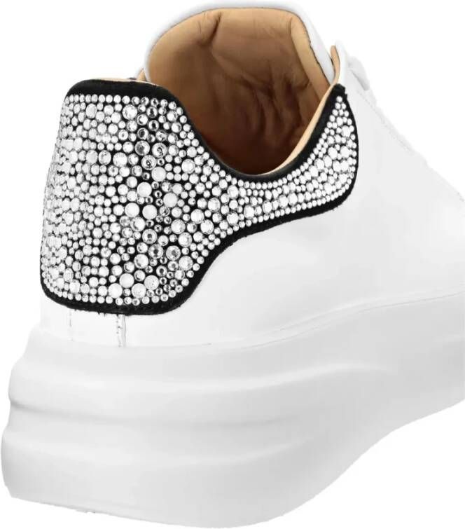 Philipp Plein Low Top Sneakers Monogram Strass