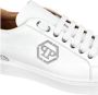 Philipp Plein Monogram Low-Top Witte Sneakers - Thumbnail 2