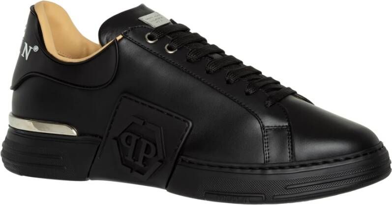 Philipp Plein Phantom Kick$ Veterschoenen Zwart Heren